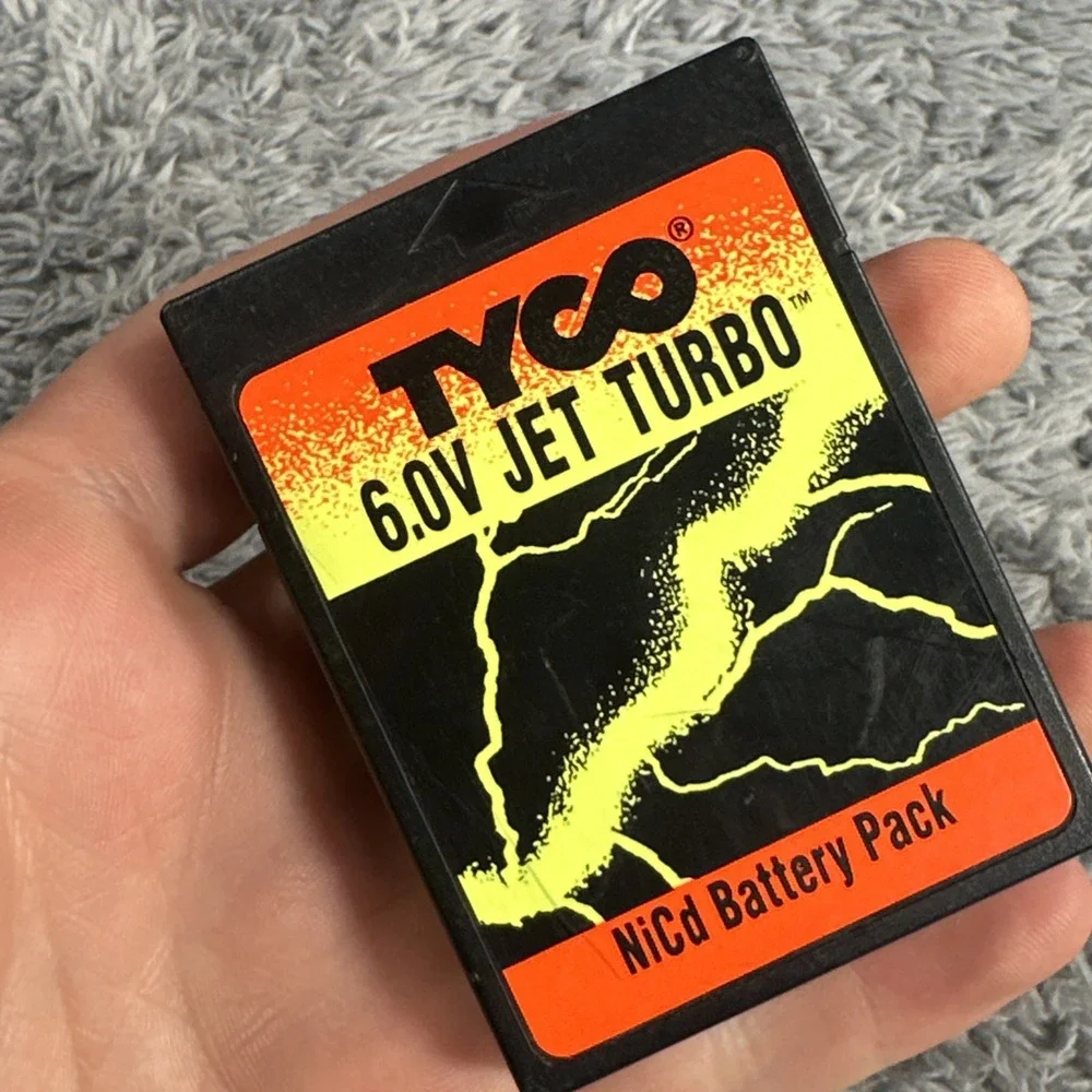Tyco RC 6V Jet Turbo 4 Hour Quick Charger 2990 w/ NiCd Battery Pack UNTESTED